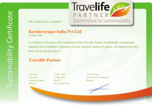 Travelife Partner Certificate